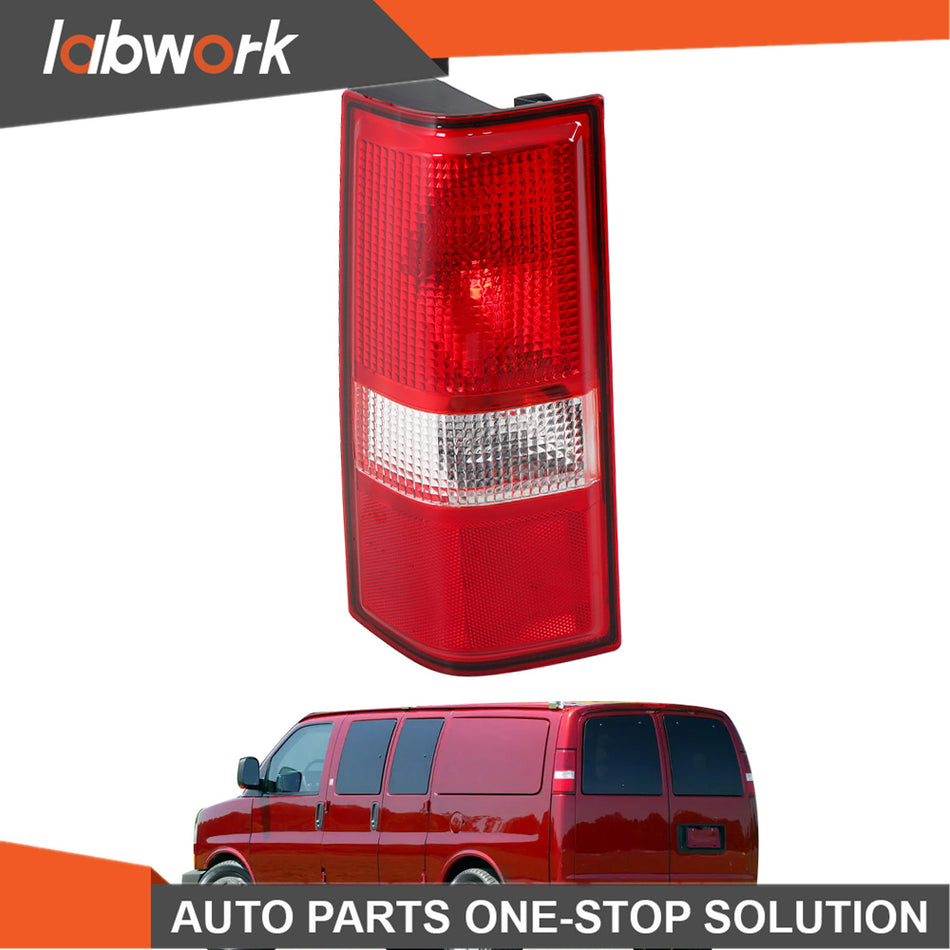 Labwork Tail Light For 2003-2023 Express 2500 3500 Driver Side without bulbs