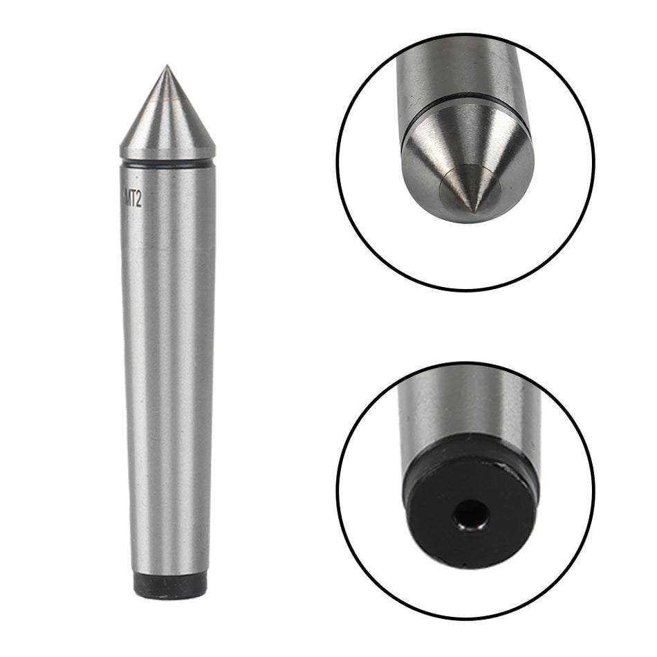 Carbide Tipped Lathe Dead Point Center Morse Taper #2 60 Degree Point MT2