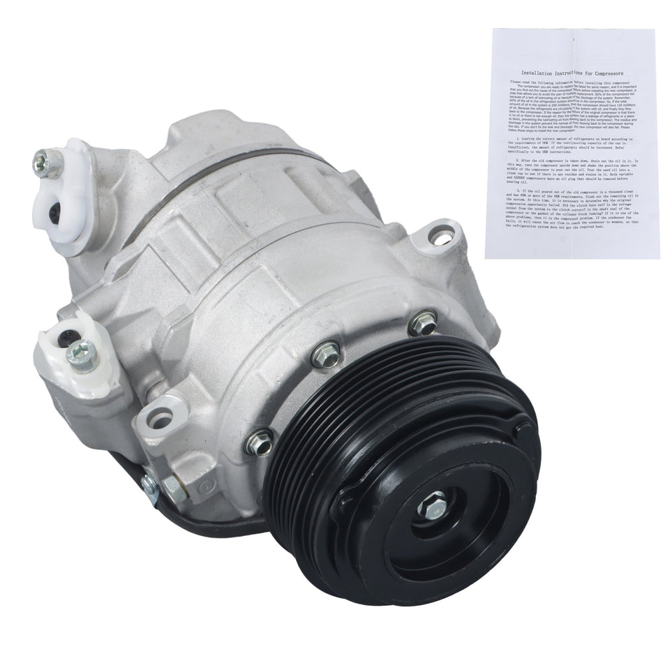 Labwork A/C Compressor Aluminum 2011 2012-15 For Ford Explorer 3.5L With Clutch