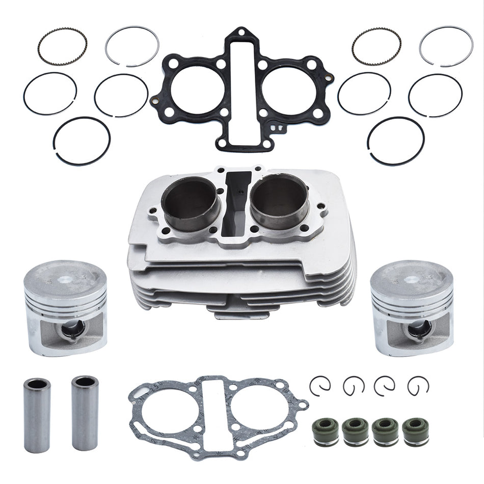 For Honda Rebel 250 CMX250 Engine Cylinder Assembly Replacement Piston Gasket US