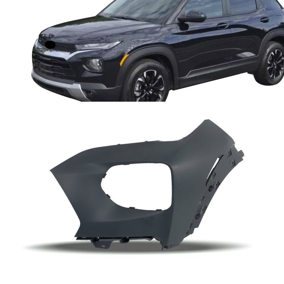 Labwork Front Bumper Cover For 2021 2022 Chevy Trailblazer Driver Left Side