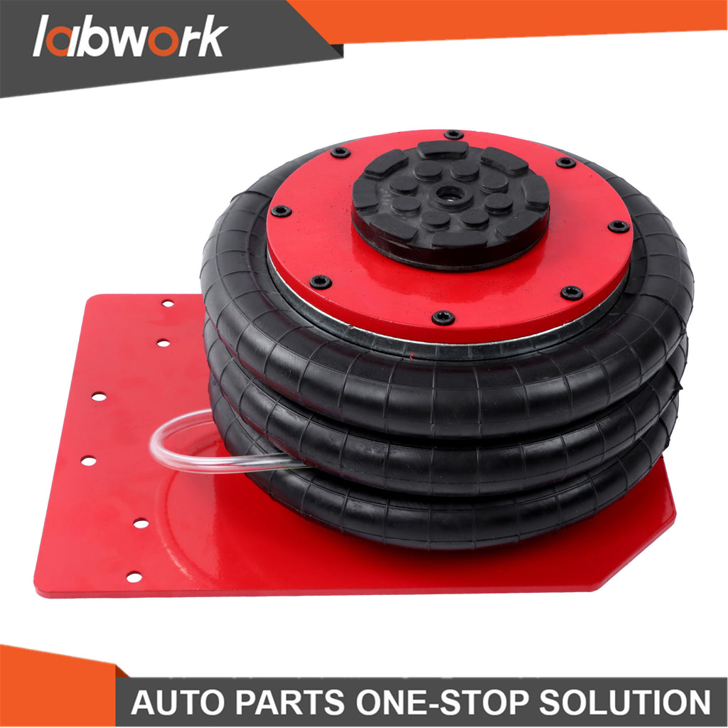 Labwork Triple Bag Air Jack 3 Ton/6600 lb Pneumatic Jack for Car SUV Lifting