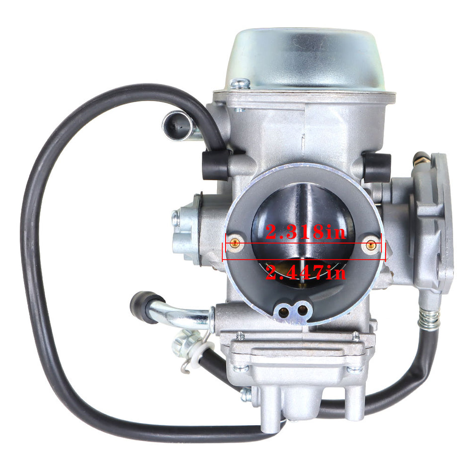 Fit For 1998 Yamaha Grizzly 600 YFM600FWA Carburetor + 2 Intake Manifold Boot