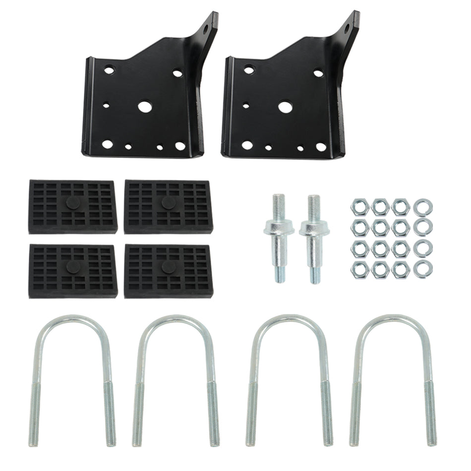 Labwork Multi Leaf Shock Plate Kit For 1968-1969 Pontiac Firebird Spring Pad