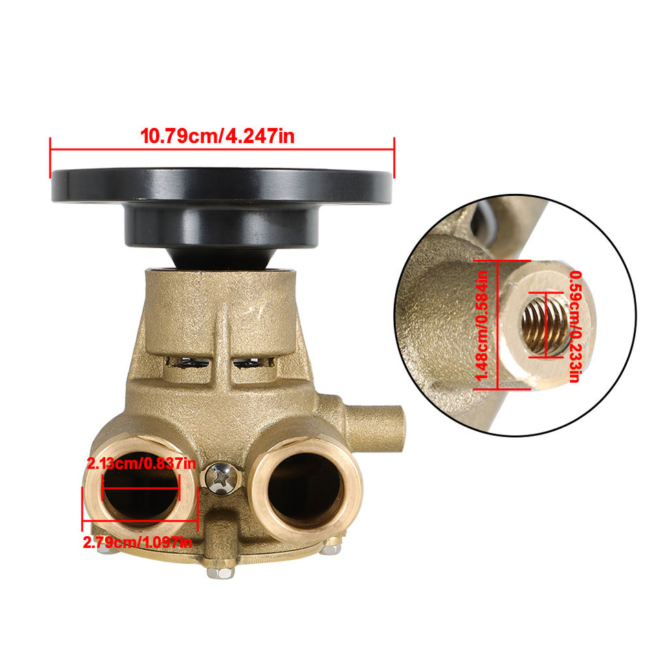 F6B-9 Sea Water Pump For Sherwood Johnson p105 50410-1201 10-24232-1,10-24915-01