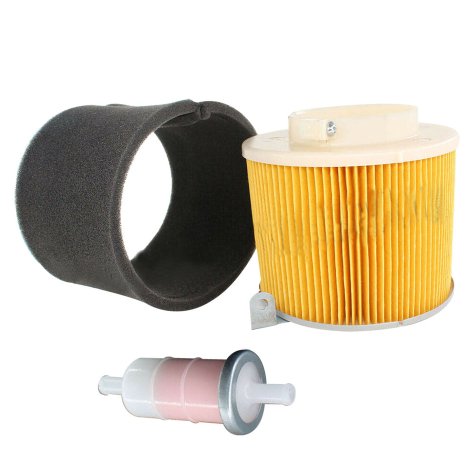 Air Fuel Filter Kit For Kawasaki Mule 500 520 550 600 610 2500 2520 2510 ATV