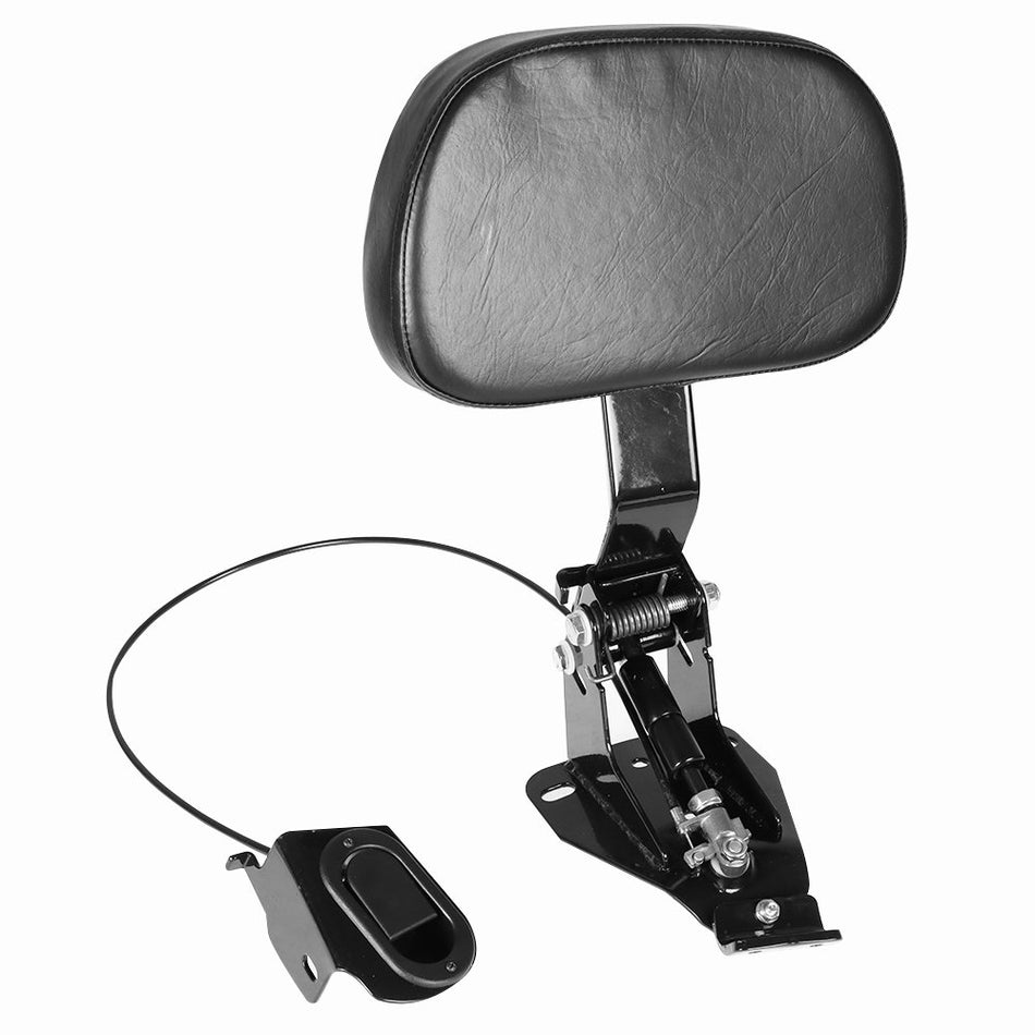 Driver Backrest + Adjustable Mounting Kit For Touring Electra Glide 2009-2019 US