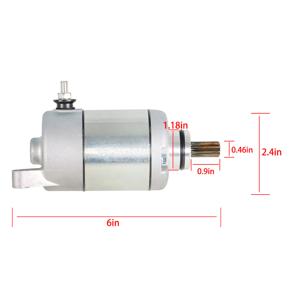 Starter Motor Assembly For Yamaha YFZ450 2004-2008 2009 2010 2011-2013