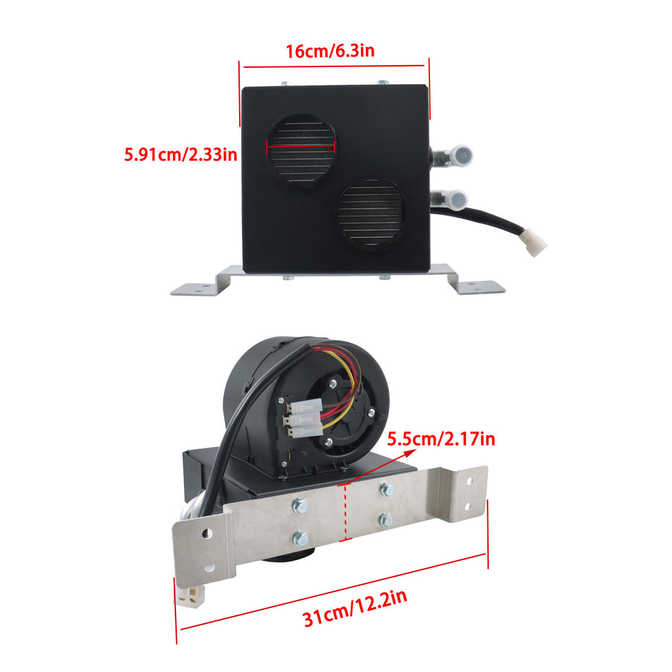 Cab Heater Kit W/ Defrost Fit For 2020-2021 Yamaha Wolverine RMAX SSHK721-00