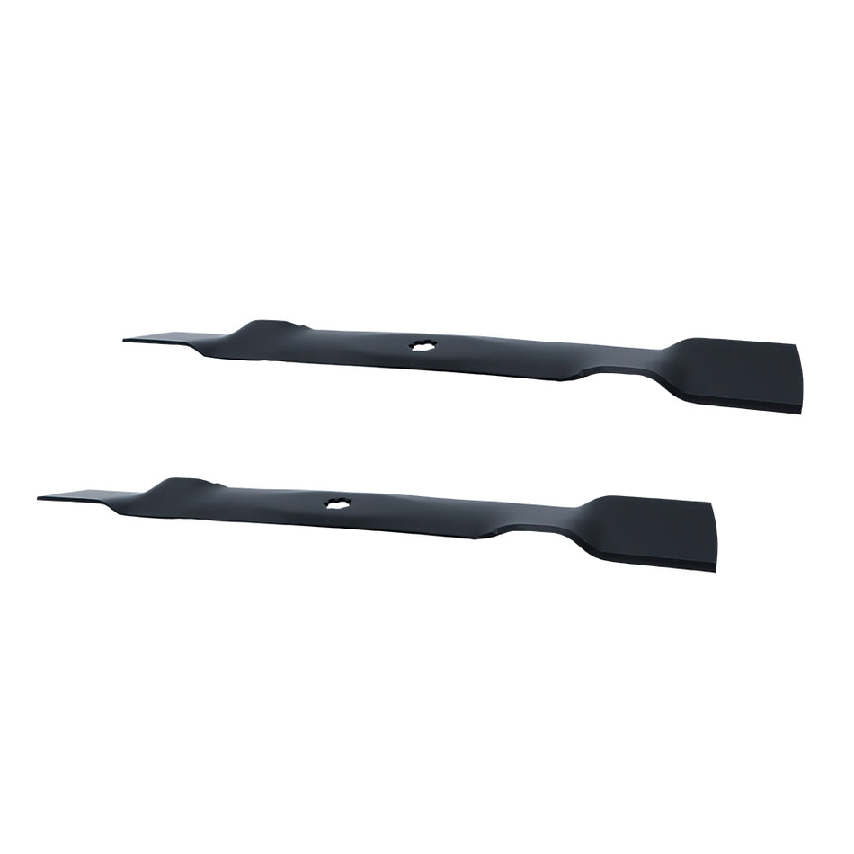 2PK For John Deere 42" Mulching Blades 7 Point Star Hole Steel GX22151 AM141033