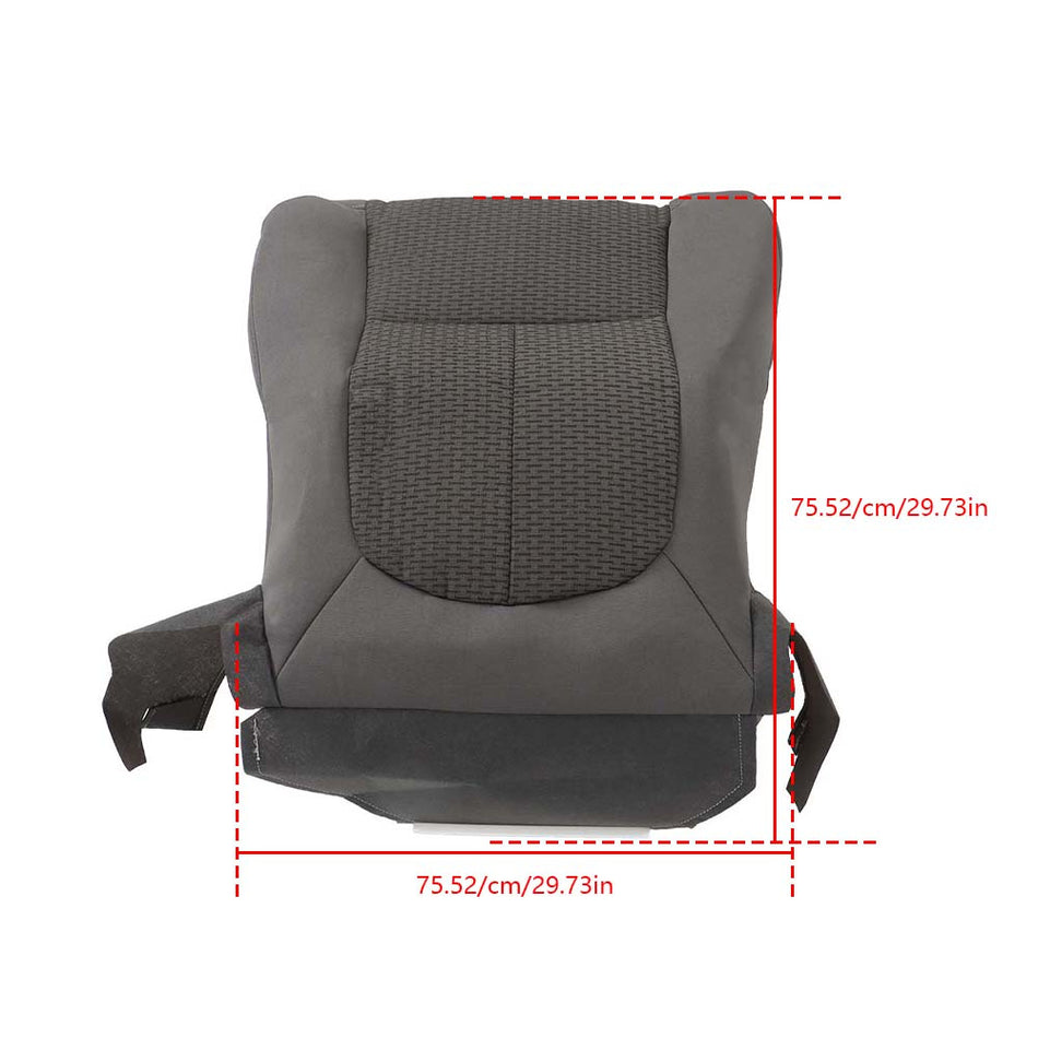 Labwork Seat Cover Driver For Ford F250 F350 F450 F550 XLT 2011-2015 2016 Gray