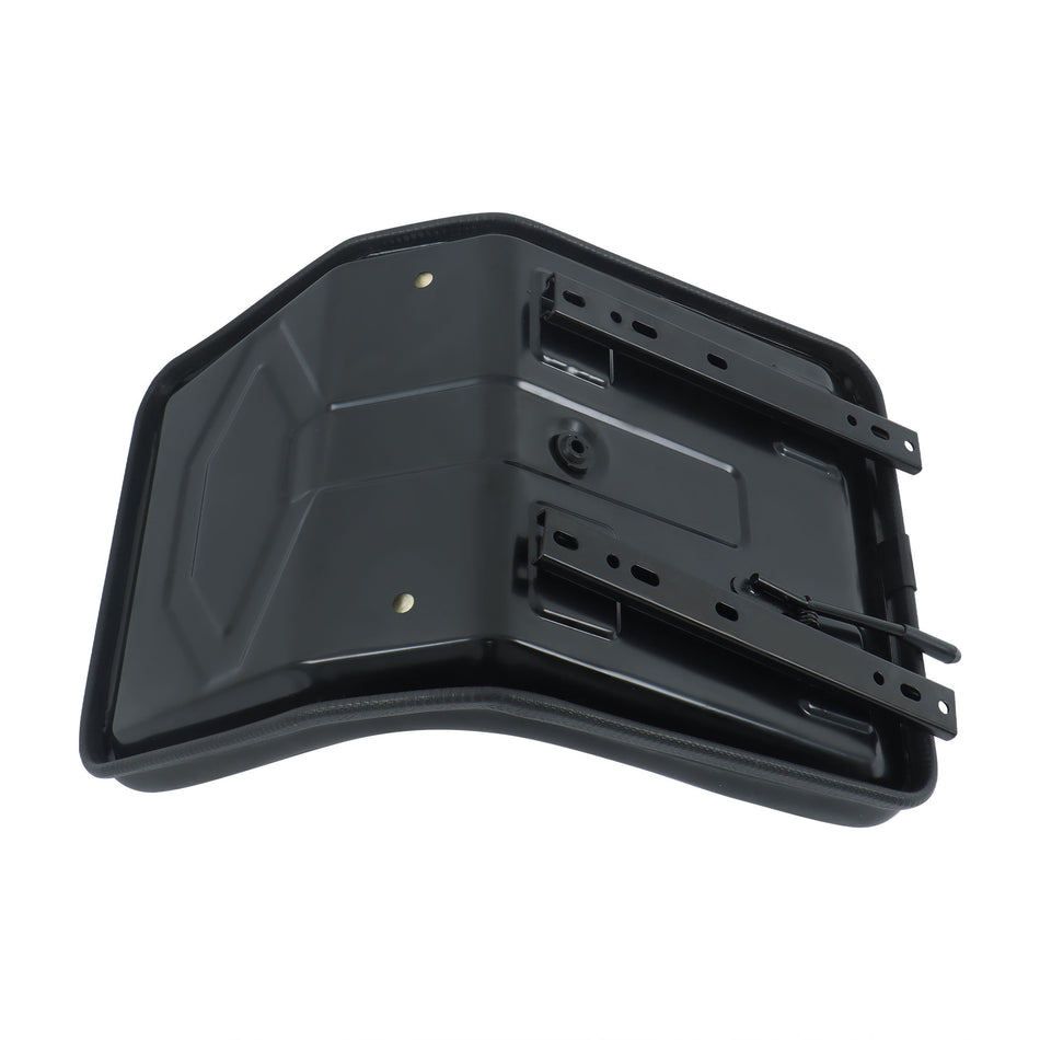 Lawn Tractor Seat Universal High Back Mower Seat Black Adjustable Tractor Seat