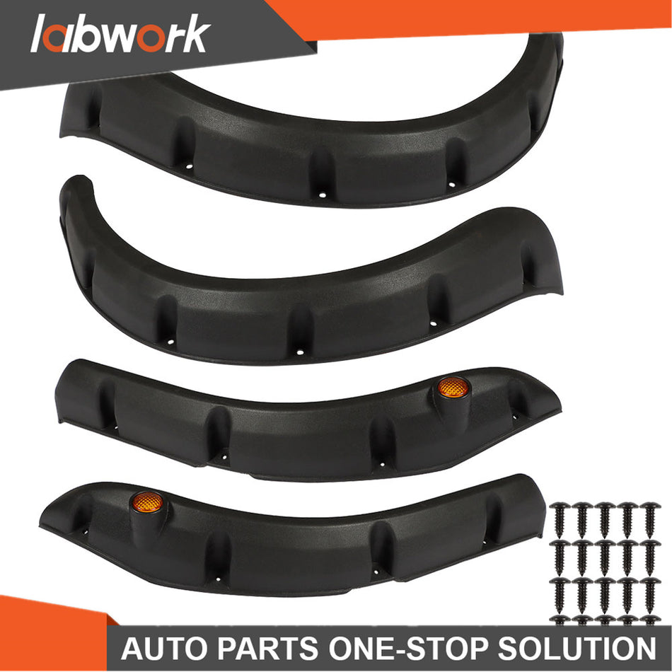 Labwork Front And Rear Standard Fender FlaresFor 96-13 4pcs EZGO TXT  Golf Cart
