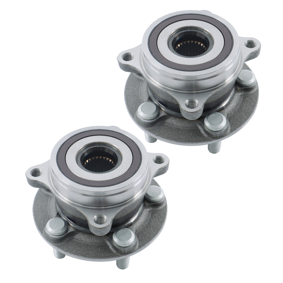 Labwork 2Pcs Wheel Hub Bearings Front For 10-15 Toyota Prius Lexus CT200h 11-17
