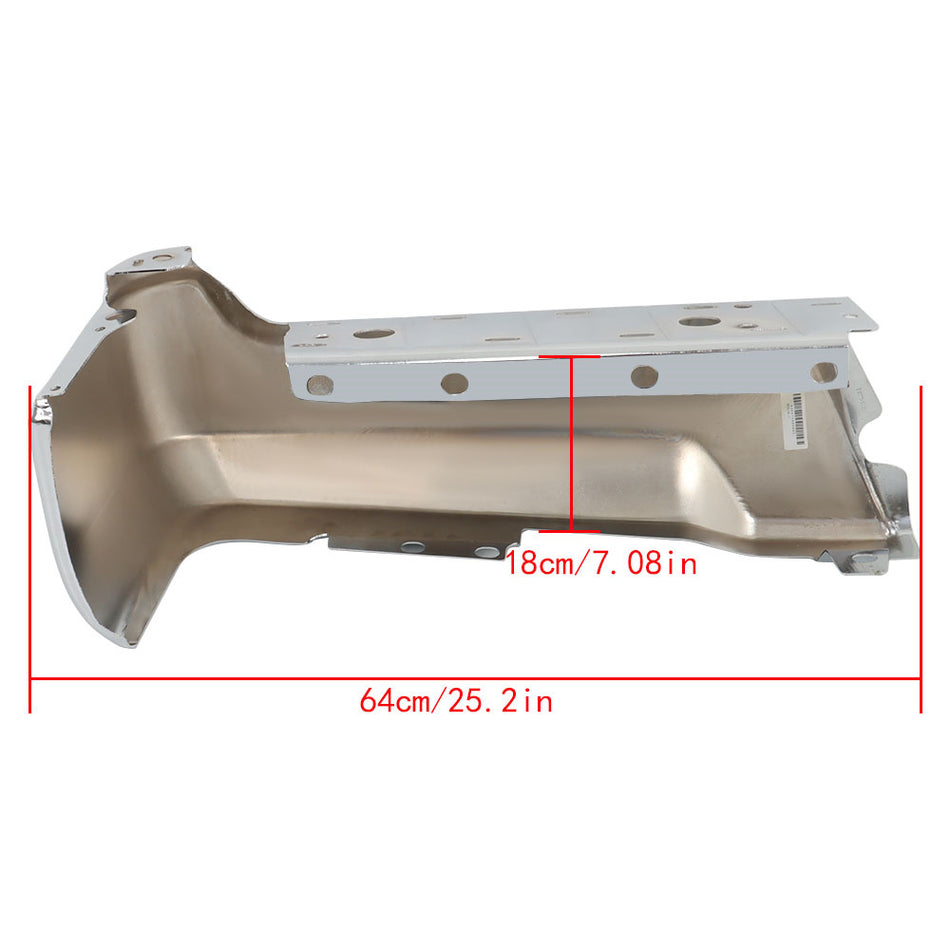 Labwork Rear RH Passenger Side Bumper Face Bar For 17-22 Ford F-250 F-350 Chrome