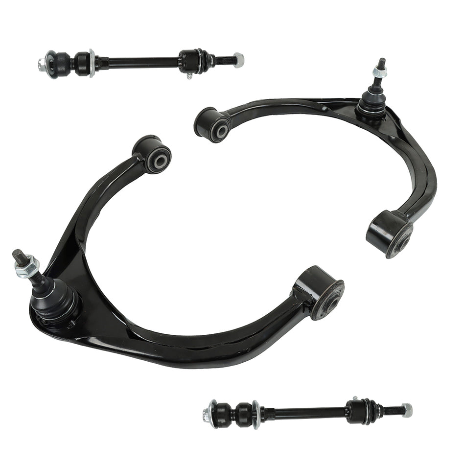 Labwork Front Upper Control Arms+Sway Bars For 2009-2019 Dodge Ram 1500 4-Door