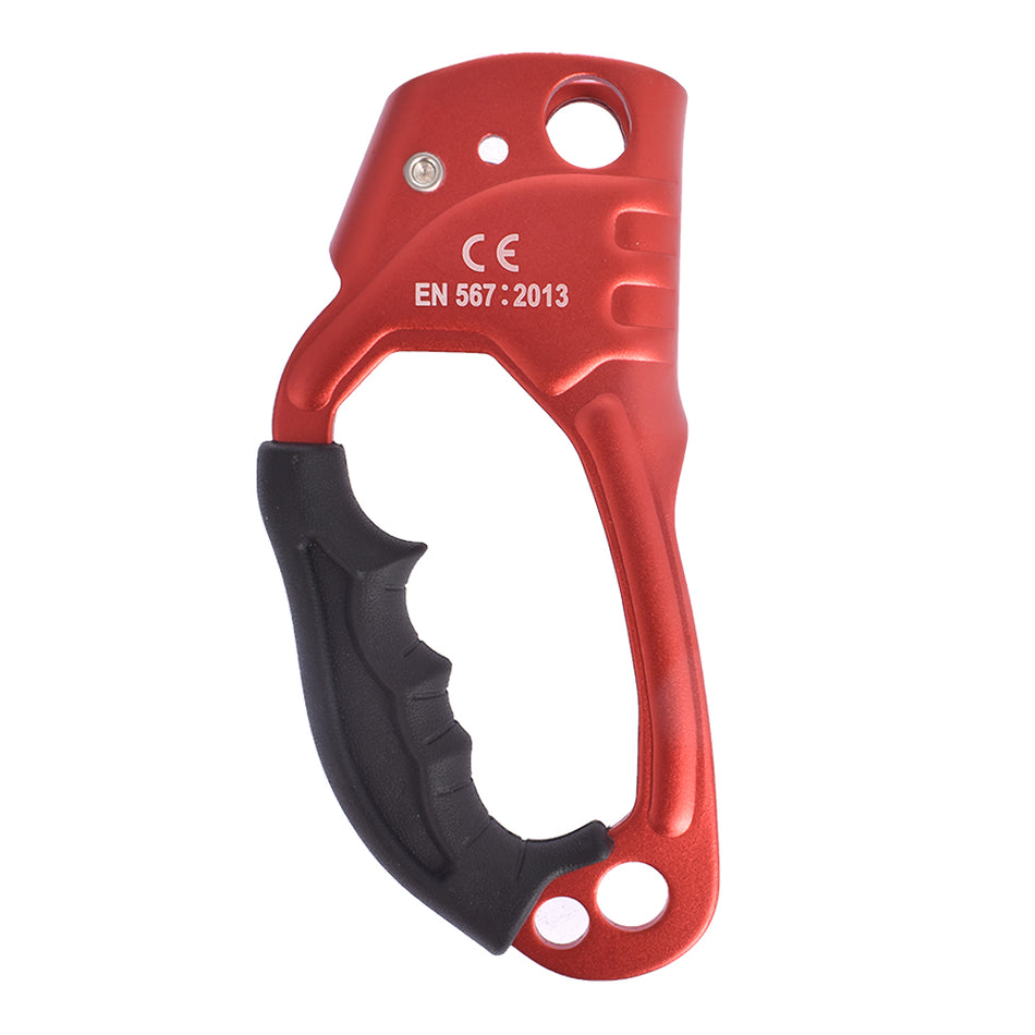 8~13mm Tree Arborist Rappelling Gear Rope Right Hand Ascender Rock Climbing Red