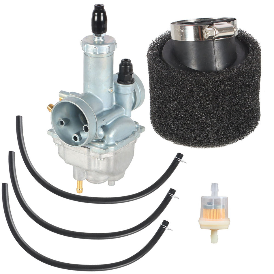 CARBURETOR For KAWASAKI BAYOU 220 KLF220A 1988-1998 W/air filter fuel filter