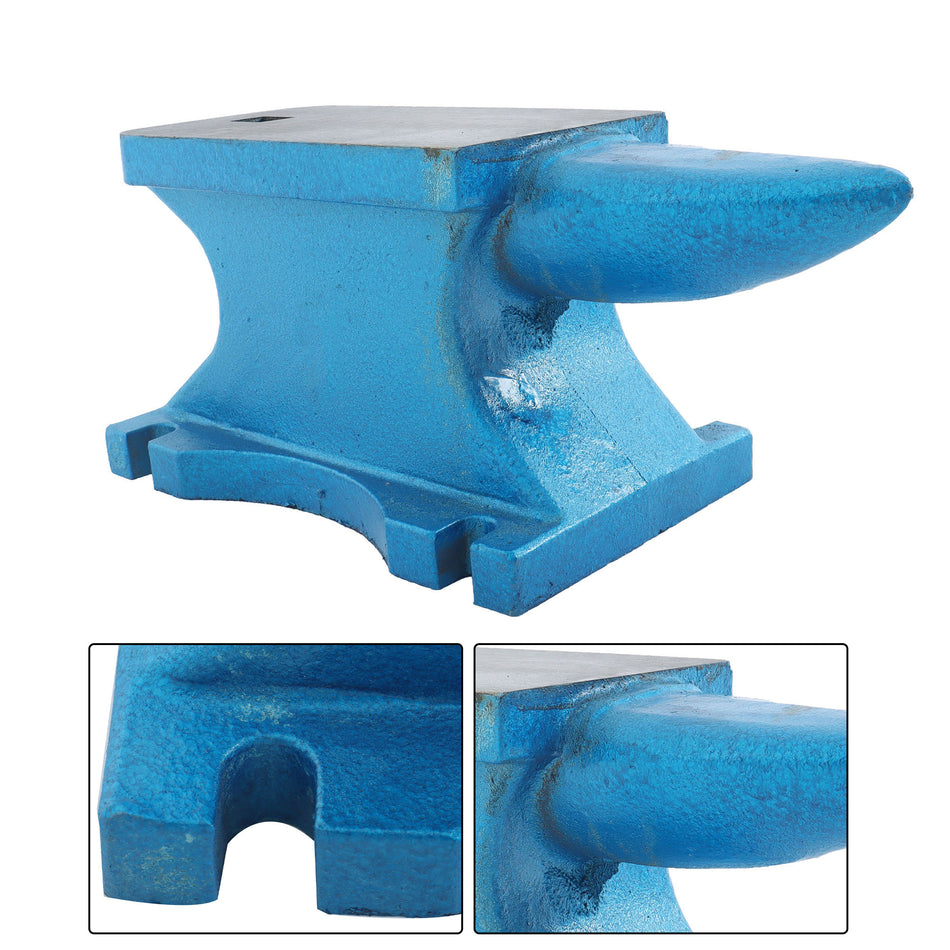Cast Single Horn Anvil 66 lbs for Forging and Metalworking Tasks