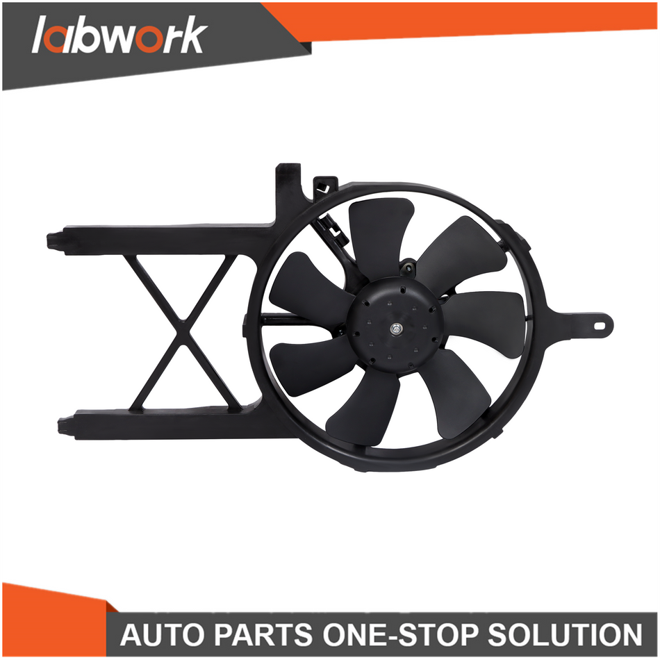 Labwork A/C Condenser Cooling Fan Assembly for Nissan Frontier 05-19 Pathfinder