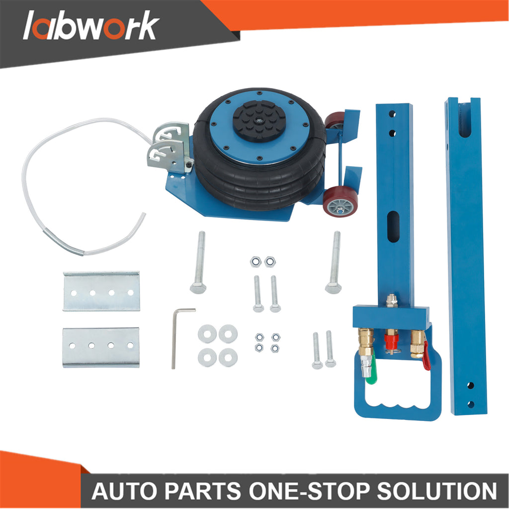 Labwork Triple Bag Air Jack 3 Ton/6600 lb Pneumatic Jack 17.7" Car SUV Lifting
