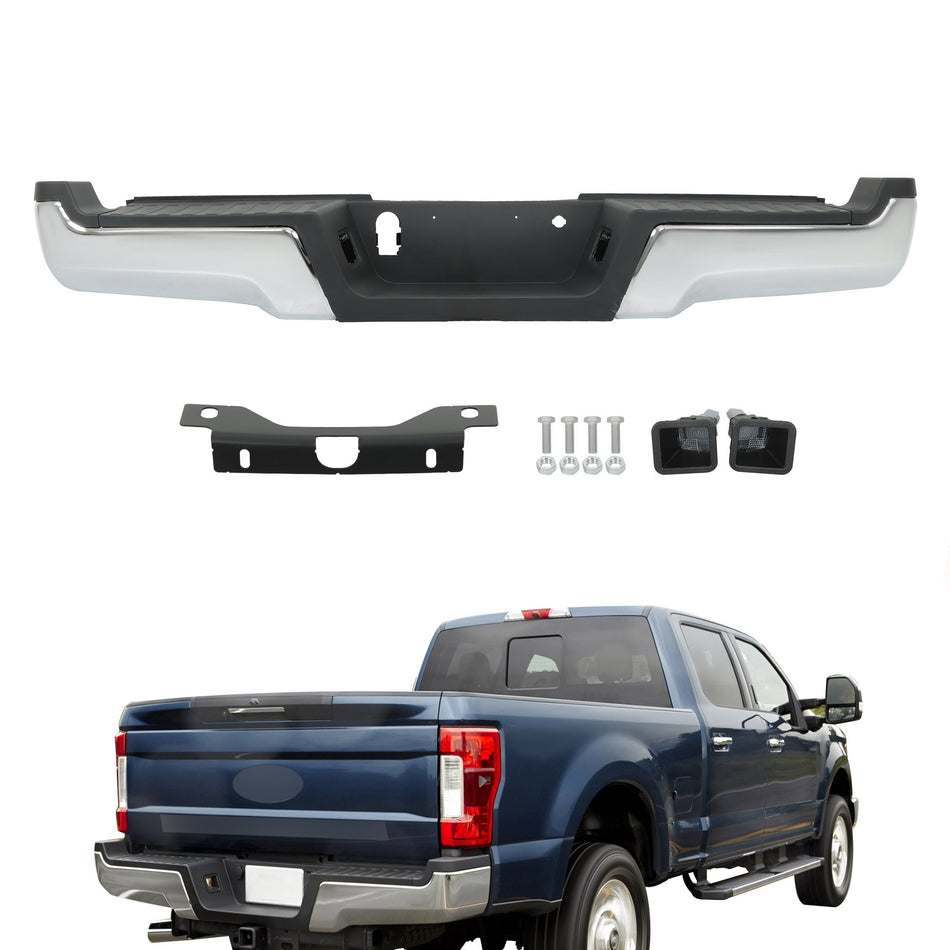 Labwork Rear Step Bumper Assembly For Ford F-250 F-350 Super Duty 2017-2022 2018