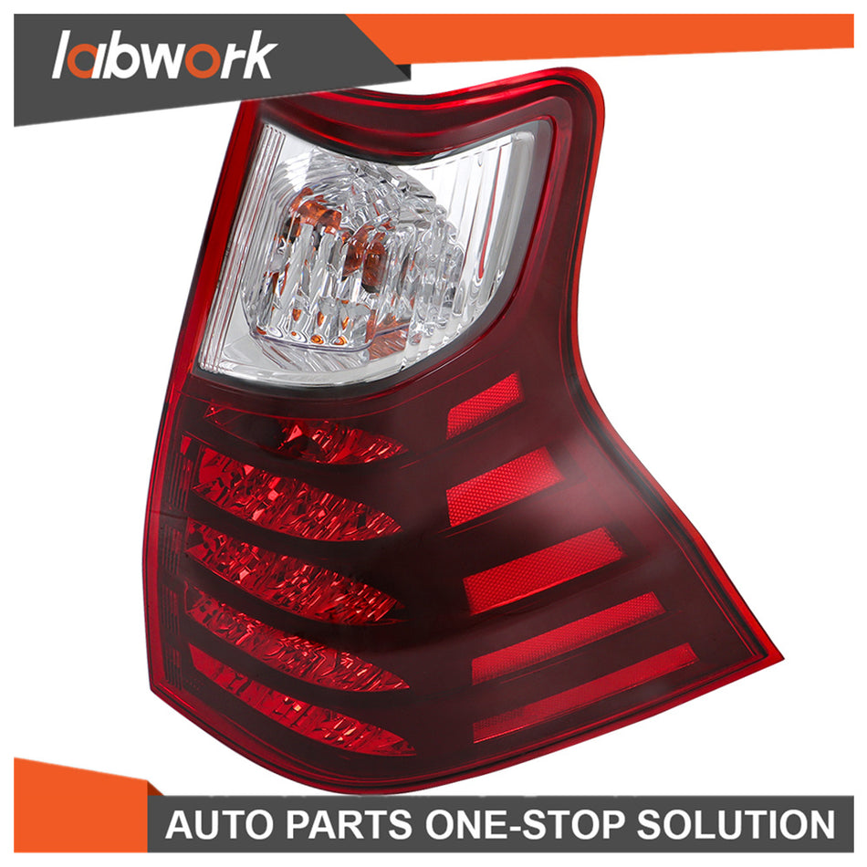Labwork Rear Tail Light Lamp Fit For 2017-2021 Lexus GX460 Clear Passenger Side