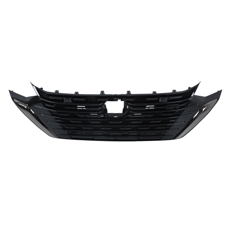 Labwork Front Bumper Upper Grille Plastic Black For 2024-2025 Nissan Sentra SR
