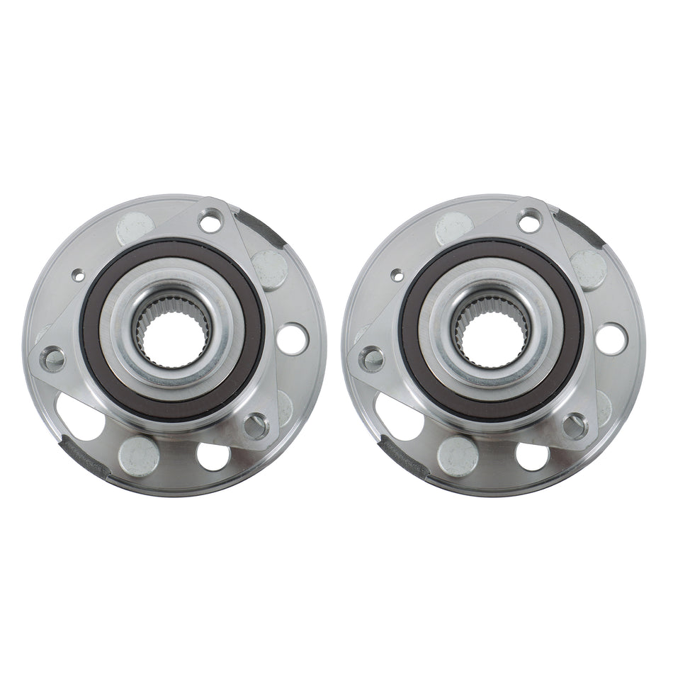 Labwork Front Rear Wheel Bearing and Hubs for 2010-2017 Chevy Malibu Equinox GMC