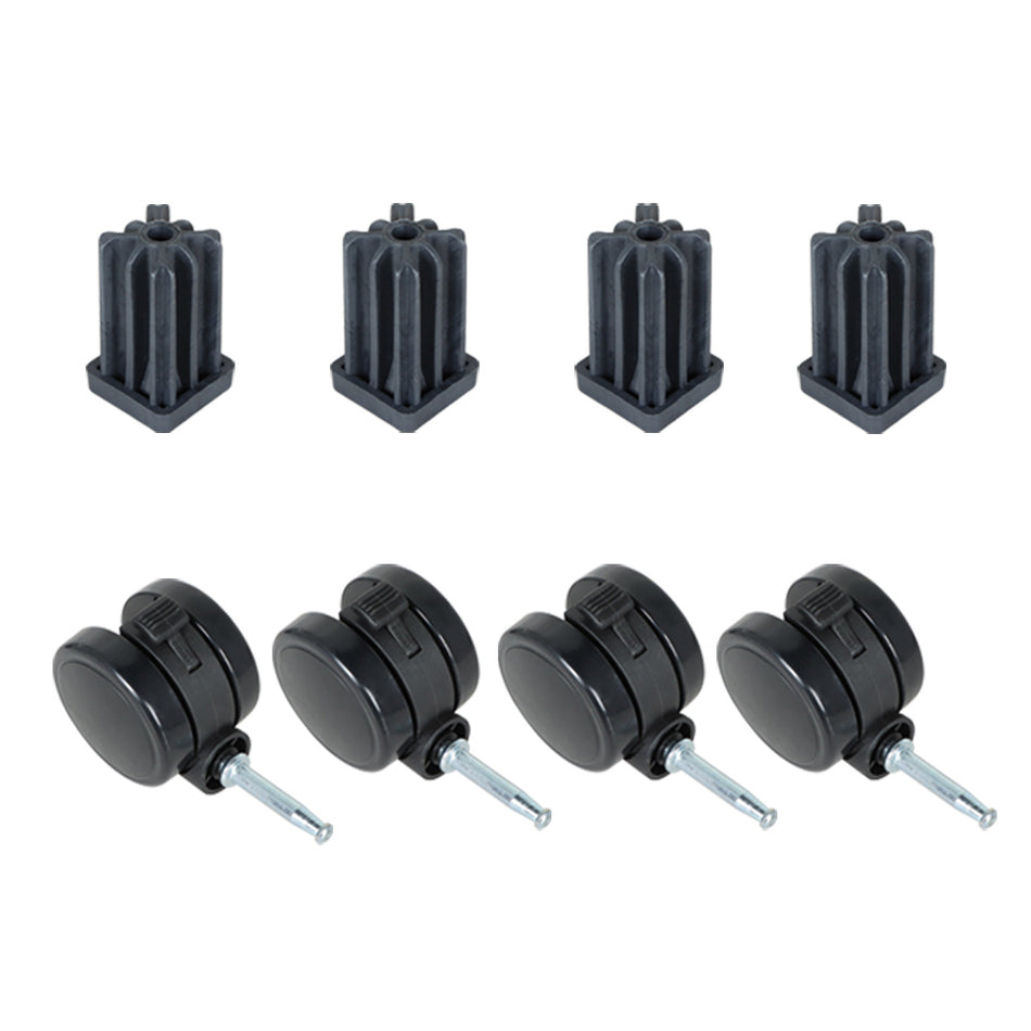 Fit For Genesis Summit Spirit 4 Pack Gas Grills Replacement Caster Wheel Black