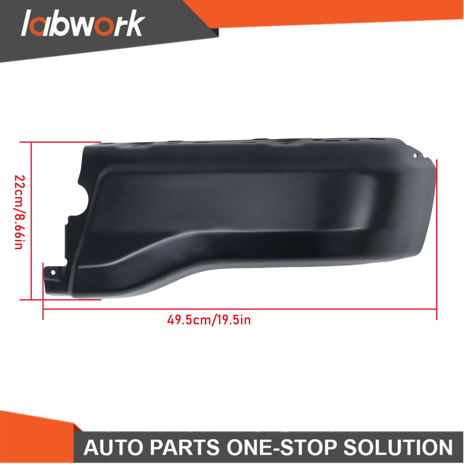 Labwork RH Passenger Rear Bumper End For 2019-2023 Ford Ranger W/O Sensor Hole