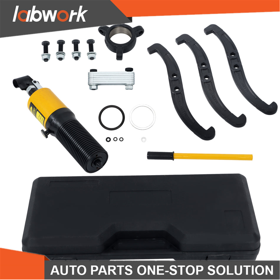 Labwork 20 Ton Hydraulic 3 Jaw Puller Hub Bearing Gear Separator 4-12" Spread