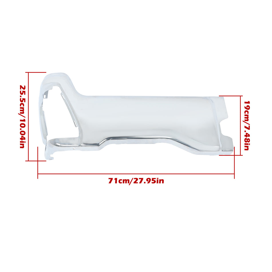 Labwork Left Side Rear Bumper End Cap PC3B17F86 For 2023-25 Ford F250 F350 F450