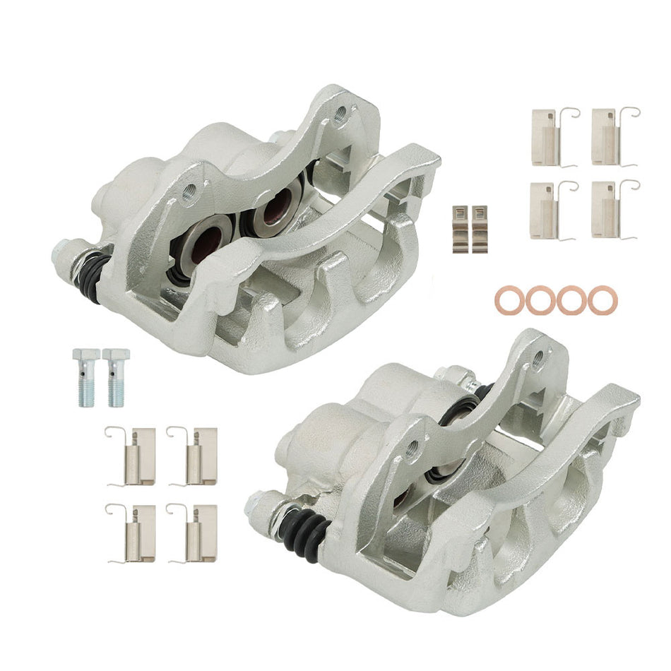 Labwork Brake Calipers w/ Bracket For Jeep for Grand Cherokee WJ L6 V8 1999-04