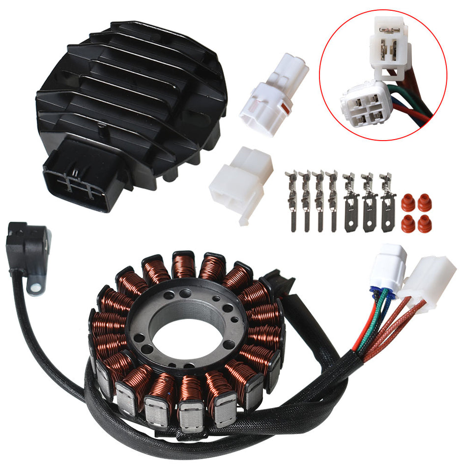 Stator & Regulator Rectifier for Suzuki LT-Z400 LTZ400 Quadsport Z400 2003-2008