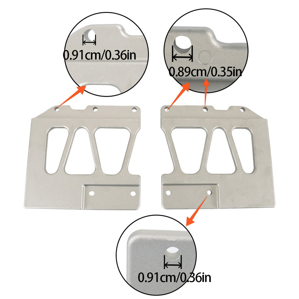 For Peterbilt 357 377 378 379 Hinge Hood Upper Pivot Bracket 13-04286R 13-04286L