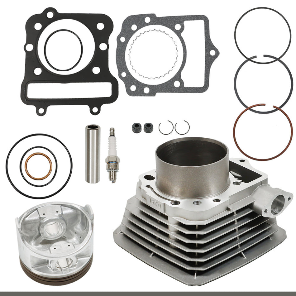 Cylinder Jug Piston Gaskets Kit for Kawasaki Bayou 300 KLF300B 1989-2004