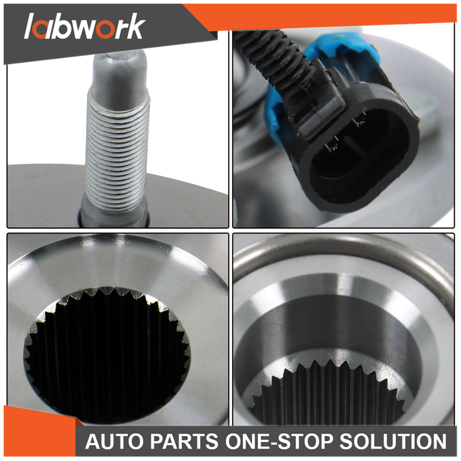 Labwork Front Wheel Bearing Hub Assembly 2003 2004 2005 2006 2007 for Hummer H2