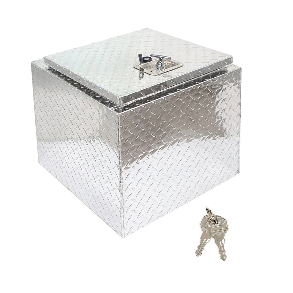 Labwork 18"X17"X18" Aluminum Truck Underbody Tool Box Trailer RV Bed Storage