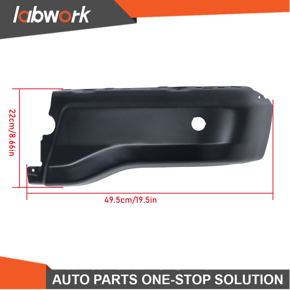 Labwork RH Passenger Rear Bumper End For 2019-2023 Ford Ranger W/ Sensor Hole