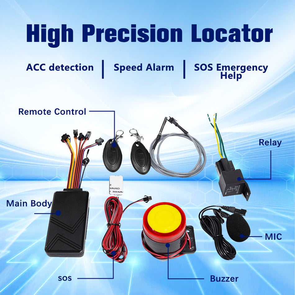 C003 GPS Locator Real-Time Tracking 4G Full Netcom Vehicle Intelligent Terminal