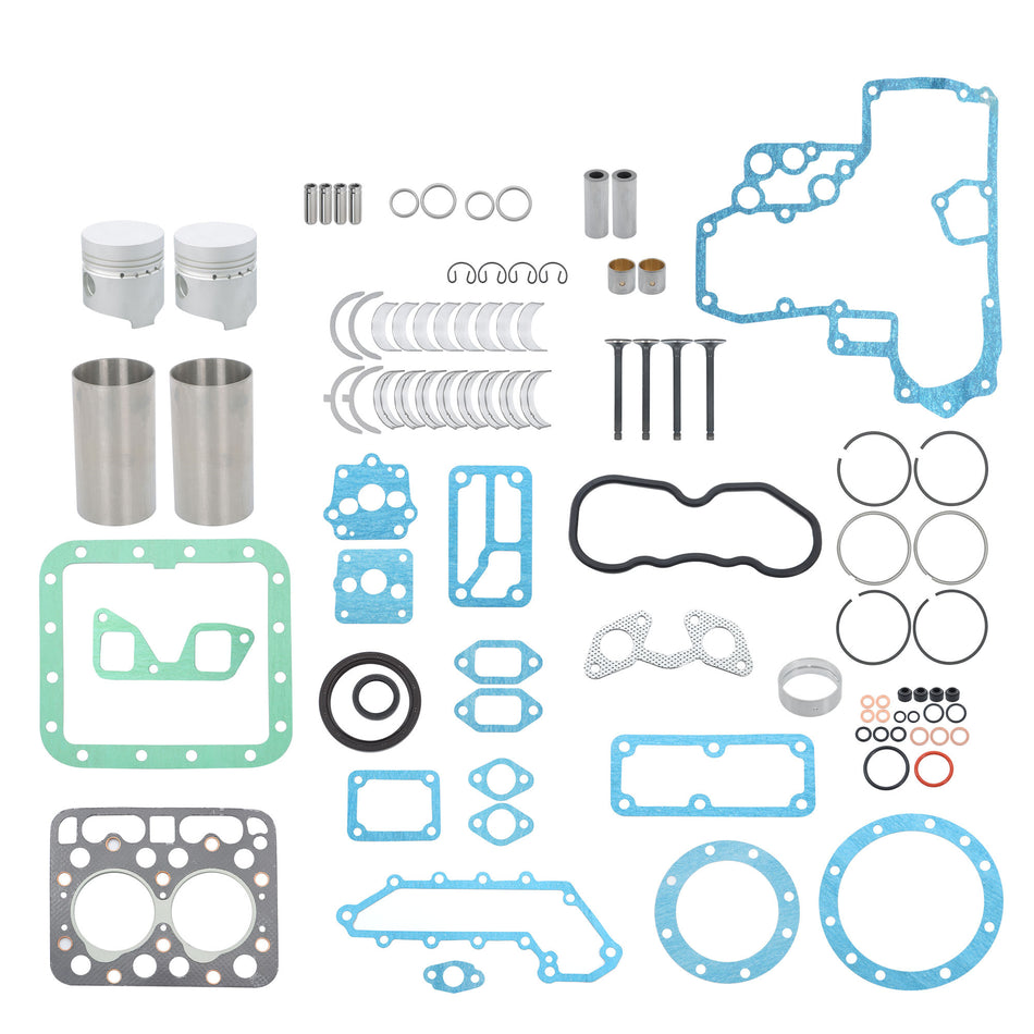 Overhaul Rebuild Kit Z751 Z750 For Kubota Engine Tractor L175 L185 L1501 L1500