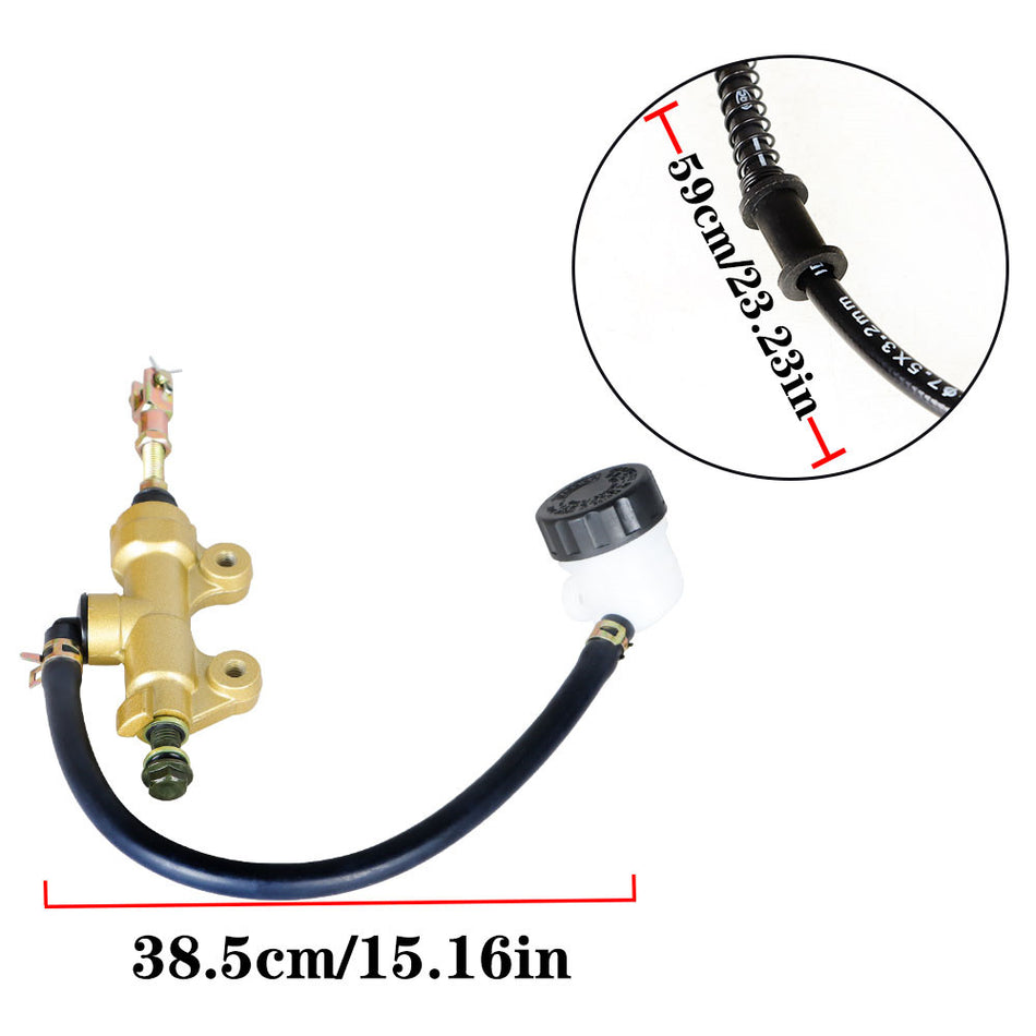 Rear Brake Master Cylinder Caliper Fit For 2005 Yamaha Blaster 200 YFS200