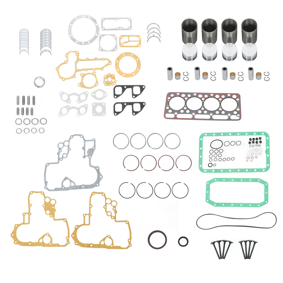 Overhaul Rebuild Kit For Kubota V1702 V1702B V1702DI Engine KH90 Bobcat 743 733