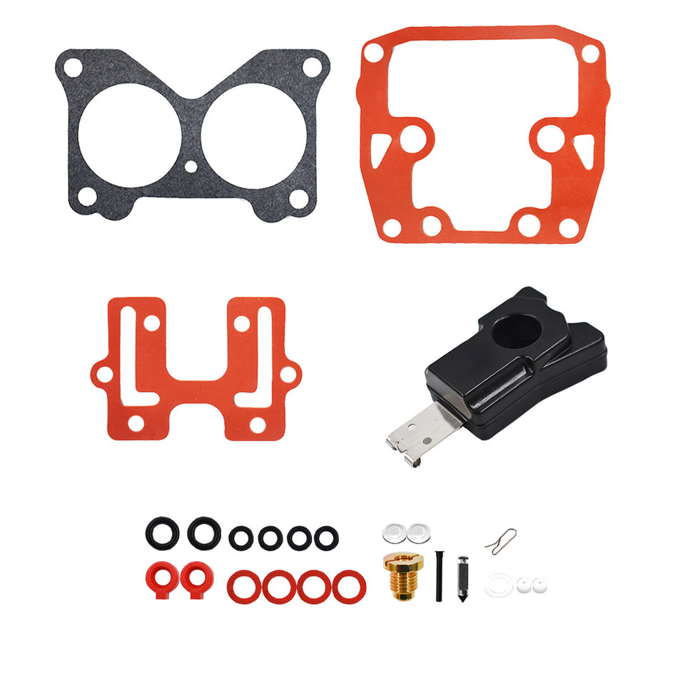 Carburetor Carb Rebuild Kit For Johnson Evinrude V4 85 90 100 115 125 140 HP X2