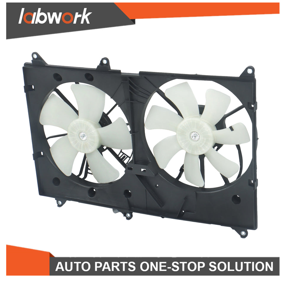 Labwork Radiator Cooling Fan 2001-07 For Toyota Highlander 01-03 For Lexus RX300