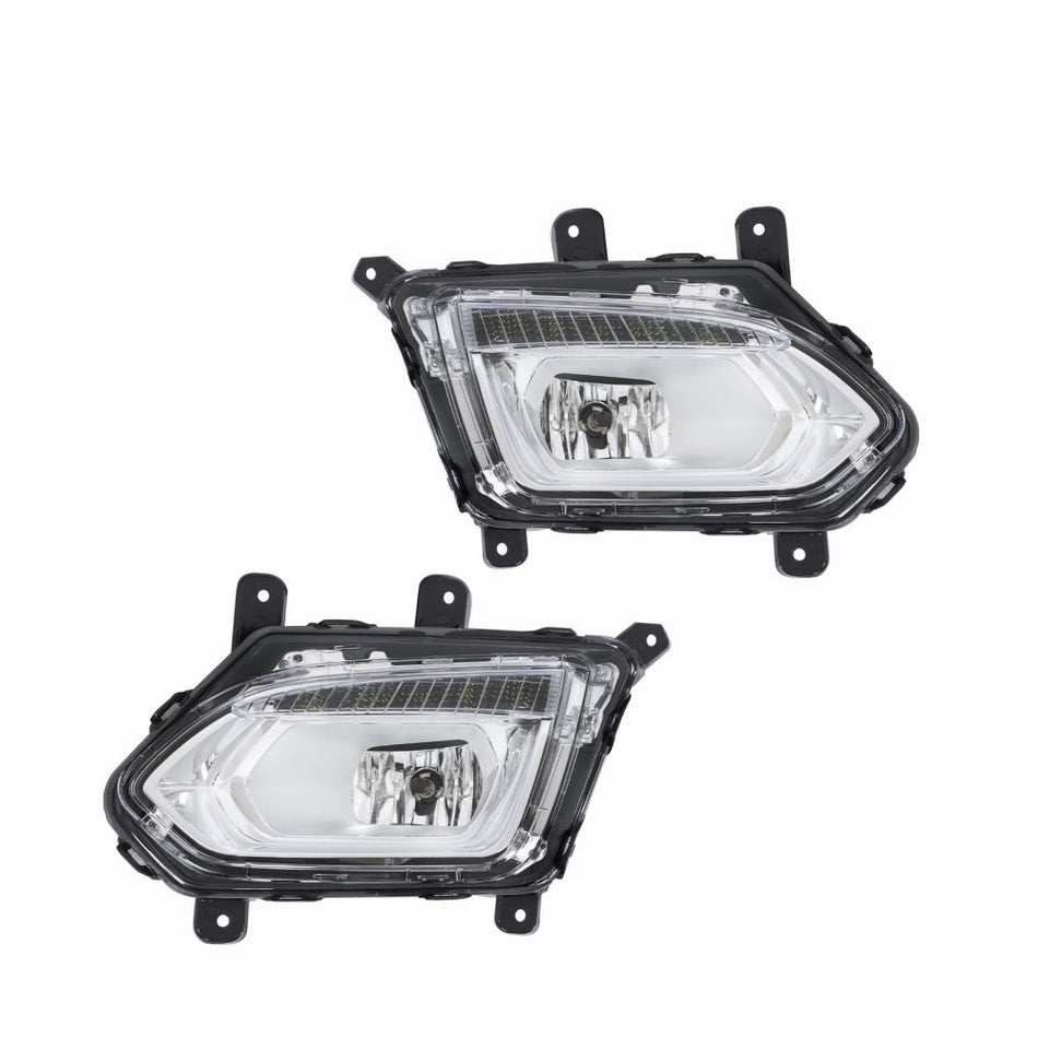 Roght&Left Side Halogen Fog Lamp For 2016-2017 Chevrolet Equinox Premier LTZ