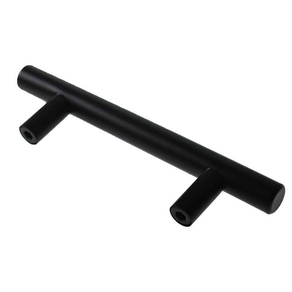 T Hollow Furniture Handles Kitchen Drawer Stainless Steel 30Pcs x 5 Inch 76mm