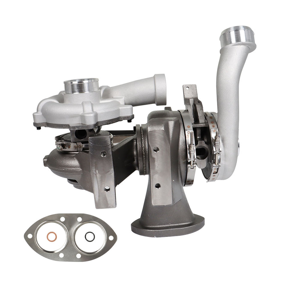 Labwork High & Low Pressure Turbos For 2008-2010 Ford F250 F350 Super Duty 6.4L