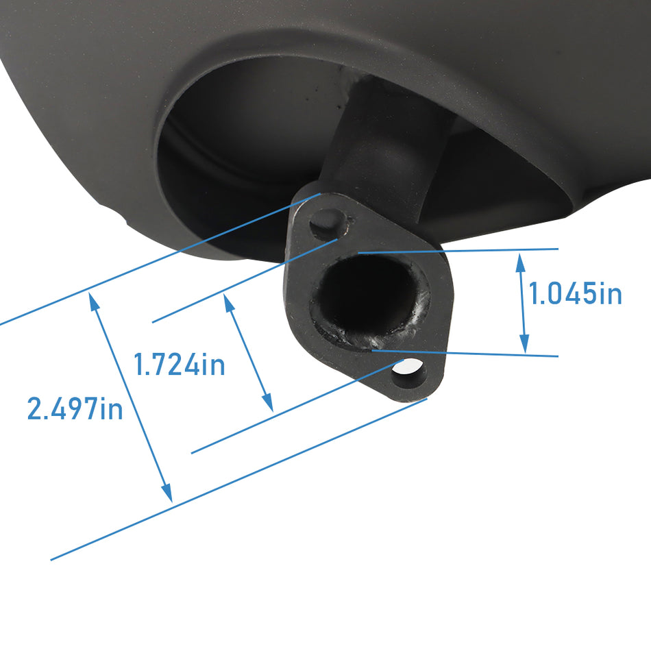 FOR Yamaha Gas Golf Cart G16-G22 Muffler Exhaust Replacement JN6-E471000 1996-07